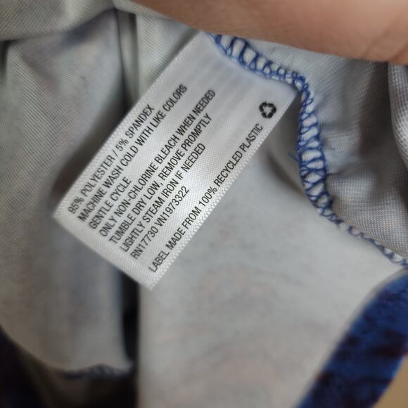 Wild Fable Long Sleeve Ruched Velvet Bodycon Dress in Purple Marble Size L - Picture 11 of 12